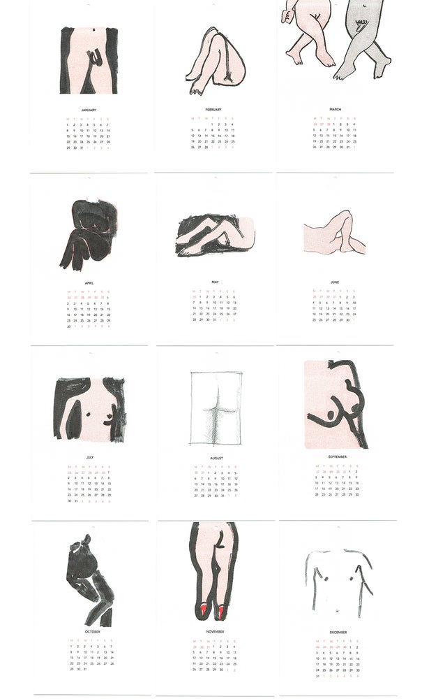 Nudie Calendar and <i>Tout Nu</i>: Anna Gleeson